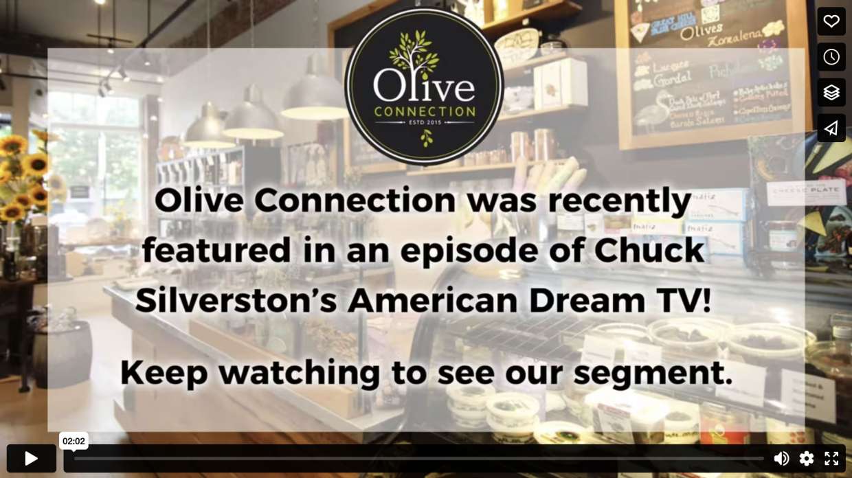 Olive Connection Featured on American Dream TV